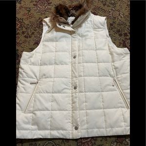 Ralph Lauren Cream Vest